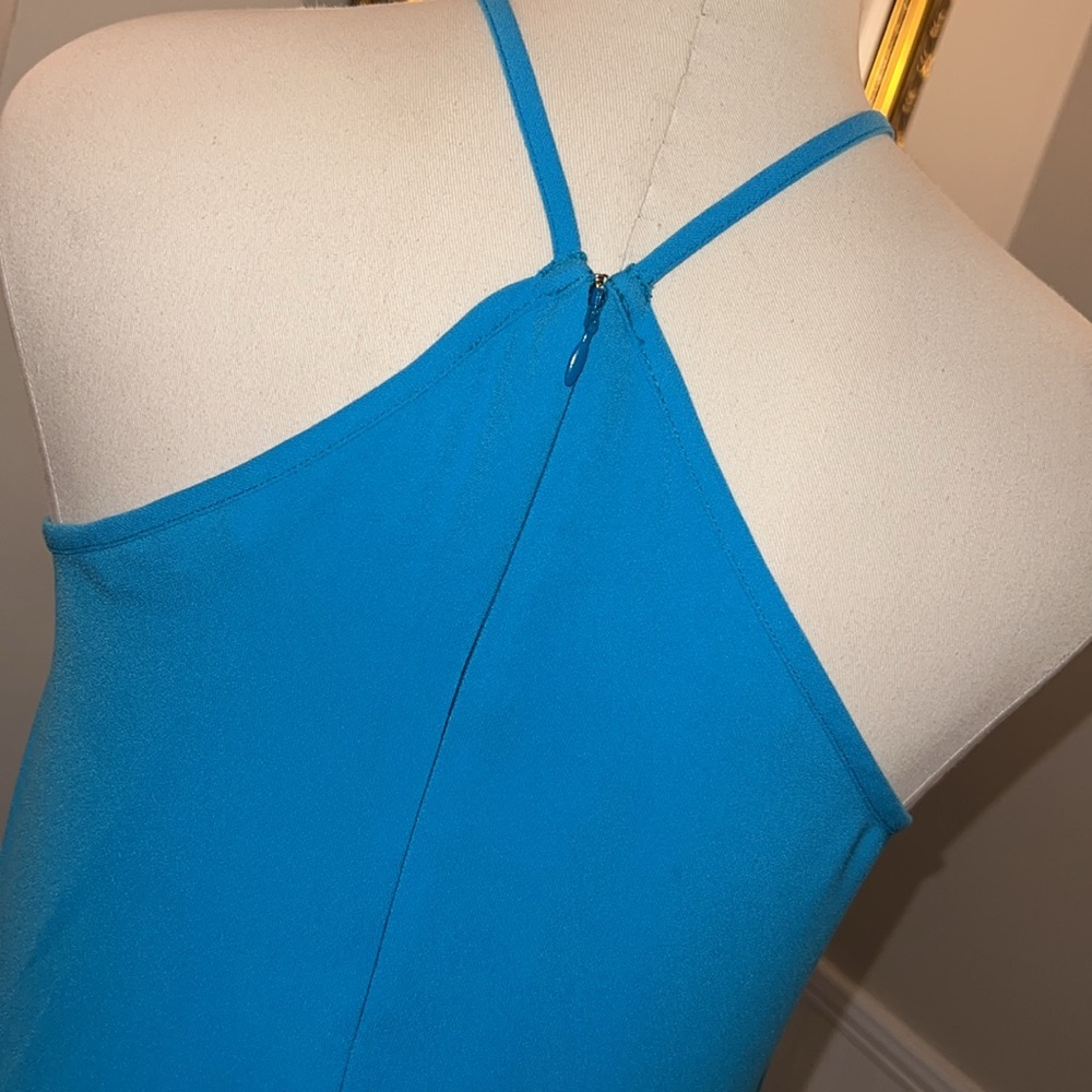 Trina Turk Blue Four Corners Dress. Size 2. Like new - Picture 8 of 11